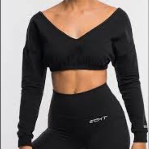Echt Apparel Dream Top in Black - XS - Oversized